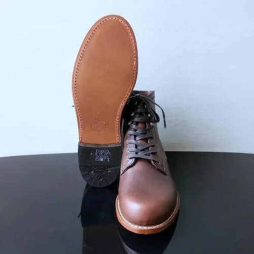 Wolverine Herren 1000 Mile Stiefel in Braun Horween Leder Handarbeit in den USA - Bild 11 von 15