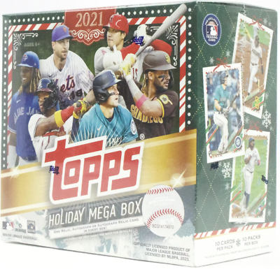 Buy Topps 2021 MLB Baseball Holiday Mega Box online | eBay