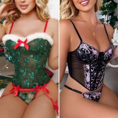 Sexy-Women Valentines Halloween Costume Cosplay Outfit Fancy Underwear Nightwear | eBay Sexy-Women Valentines Halloween Costume Cosplay Outfit Fancy Underwear Nightwear | eBay