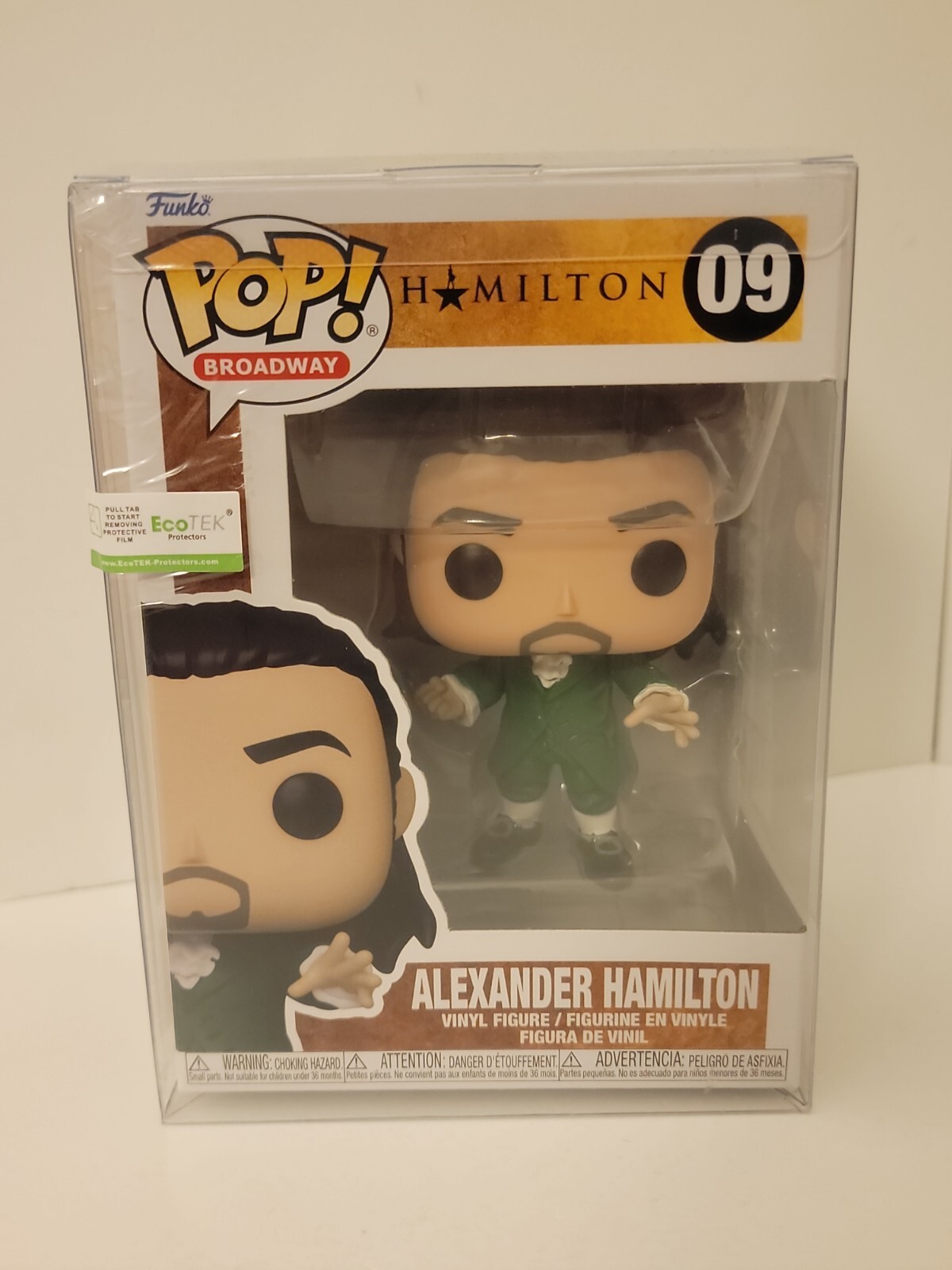 Funko Pop! Broadway Hamilton Alexander Hamilton Act 2 #09 With Protector Mint
