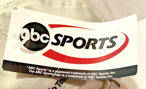 ABC Sports Mütze "Championship Television" handsigniert ~ NEU mit Etikett - Bild 4 von 7
