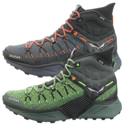 Salewa Dropline Mid black green men trekkingshoes hikingshoes