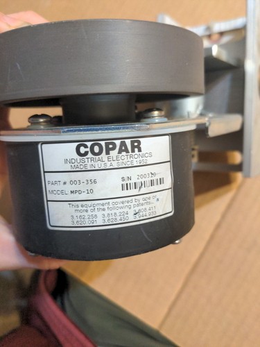 Copar 003-356 Hoist Trolley Paper Driven Track Roller Bracket MPD-10 - Picture 3 of 14