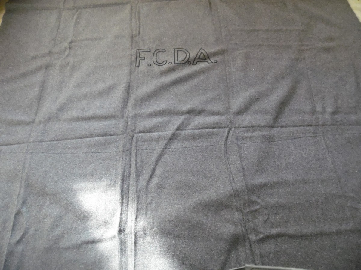 FCDA Cold War Wool Blanket 68x84 –Unissued Civil Defense Stock