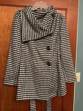 Love Stitch Black And White Coat (s)