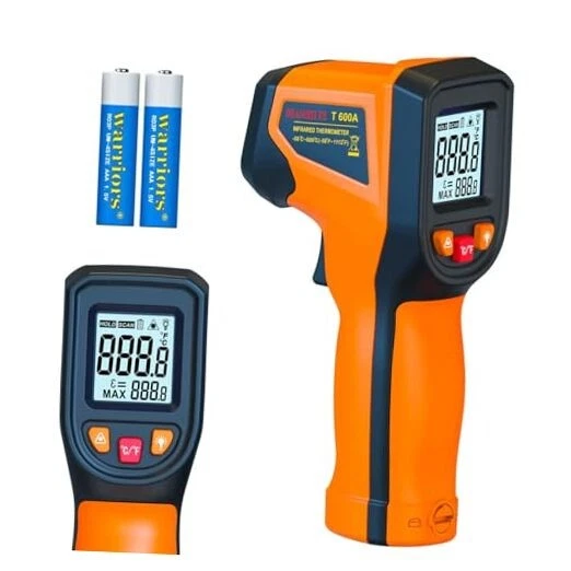 Orange Laser Infrared Thermometer - 58°F to 1112°F - Infrared
Opens in a new window or tab
