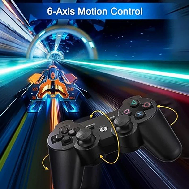PS 3 Wireless Bluetooth Controller Gamepad for PS 3 with Upgraded Joysticks, - Image 3 of 4