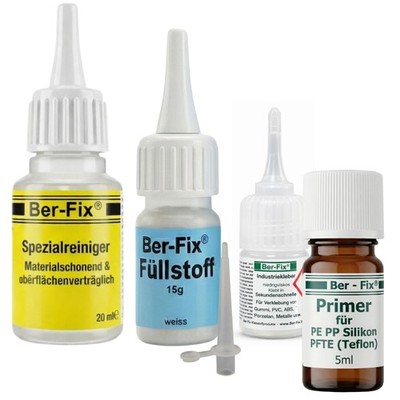 Ber-Fix Mini Primer Füllstoff Set - Schweißnaht aus Berlin für alle Kunststoffe