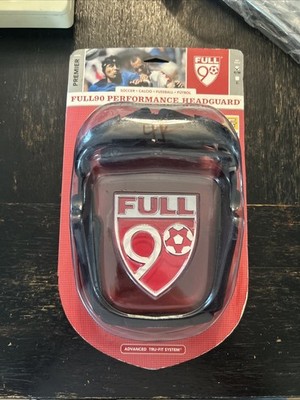 Full 90 Sports Sm/Med Premier Performance Soccer Headguard Headgear Black New