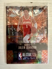 2025-26 Topps Chrome Cactus Jack x NBA ASW Exclusive - Jalen Johnson Orange /50