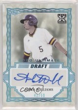 2020 Leaf Ultimate Draft Platinum Spectrum 42/50 Alika Williams Auto 02d2