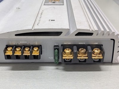 ALPINE MRV-T505 パワーアンプ 動作品 2/1ch ALPINE MRV-T505 2/1 Channel Power Amplifier Sound Quality Amp Old
