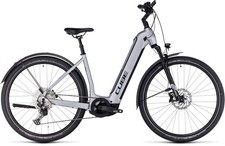 CUBE Nuride Hybrid EXC 750 Allroad E-Bike Easy Entry polarsilver´n´black