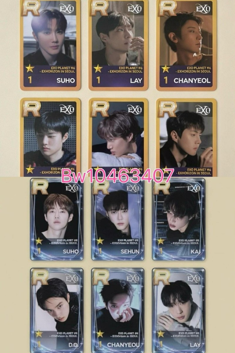 EXO PLANET #6 – EXhOrizon IN SEOUL SUPER STAR SUPERSTAR PHOTOCARD
