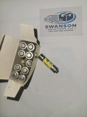 New Lot of 10 Bussmann LP-CC-15, 15 Amp Fuses Low Peak Class CC Box of Ten