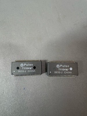 2 PCS Pulse T1104NL 10/100Base-T Ethernet Transformer IC Module SMD