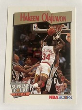 1991-92 NBA Hoops - Supreme Court Hakeem Olajuwon #467