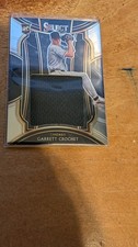 Garrett Crochet 2021 Select Jumbo Rookie Patch White Sox (CBR)