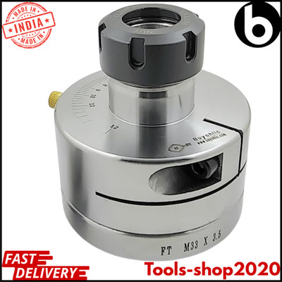 ER32 Eccentric Offset Lathe Chuck, Adjustable for Wood & Metal