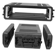 2U Rack Case Shallow 12" Depth, 19" Rackmount Flight 2U Rack Space 12" Deep