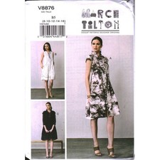Vogue V8876 Marcy Tilton Misses Dress Sewing ...