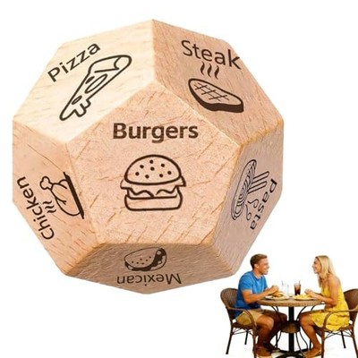 Fathers Day Food Decision Dice Romantic Gifts Him Her Couples Date Night Games