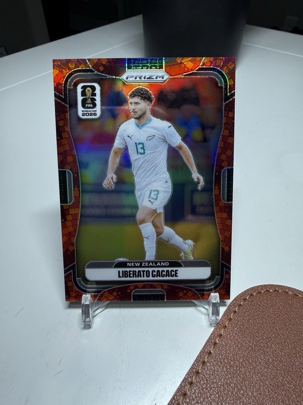 Liberato Cacace 2026 Panini Prizm World Cup #324 Maple Leaf 55/86