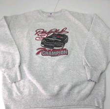 NASCAR VTG 1995 Dale Earnhardt Made In USA Sweatshirt Size L Sports Image