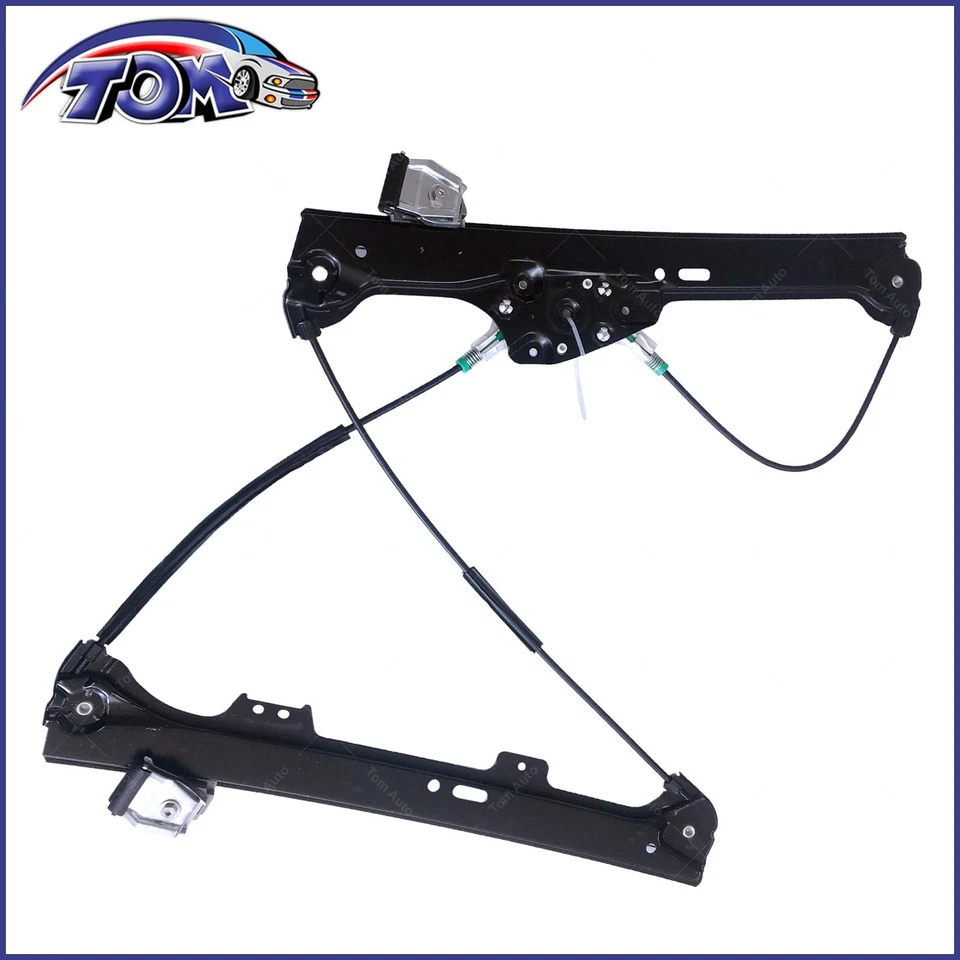 Front Left Power Window Regulator For 04-10 BMW 525i 530i 535i 545i 550i M5 Foto 3 de 4
