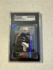 2022 Panini Zenith #134 Zamir White Platinum Artist Proof 1/1