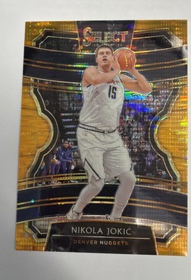 2019-20 Panini Select - Nikola Jokić #69 Neon Orange Pulsar Prizm /13