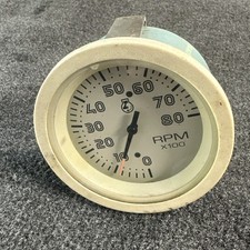 Teleflex 8000RPM Instrument Gauge Off White (faded) 67280P 67280