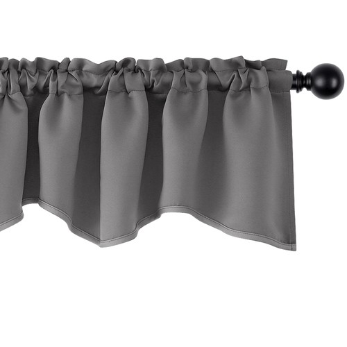 Valances for Windows, Kitchen Valance for Window Topper, Scalloped Room Darke...