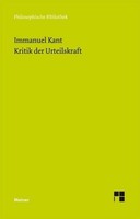 Immanuel Kant Kritik Der Urteilskraft