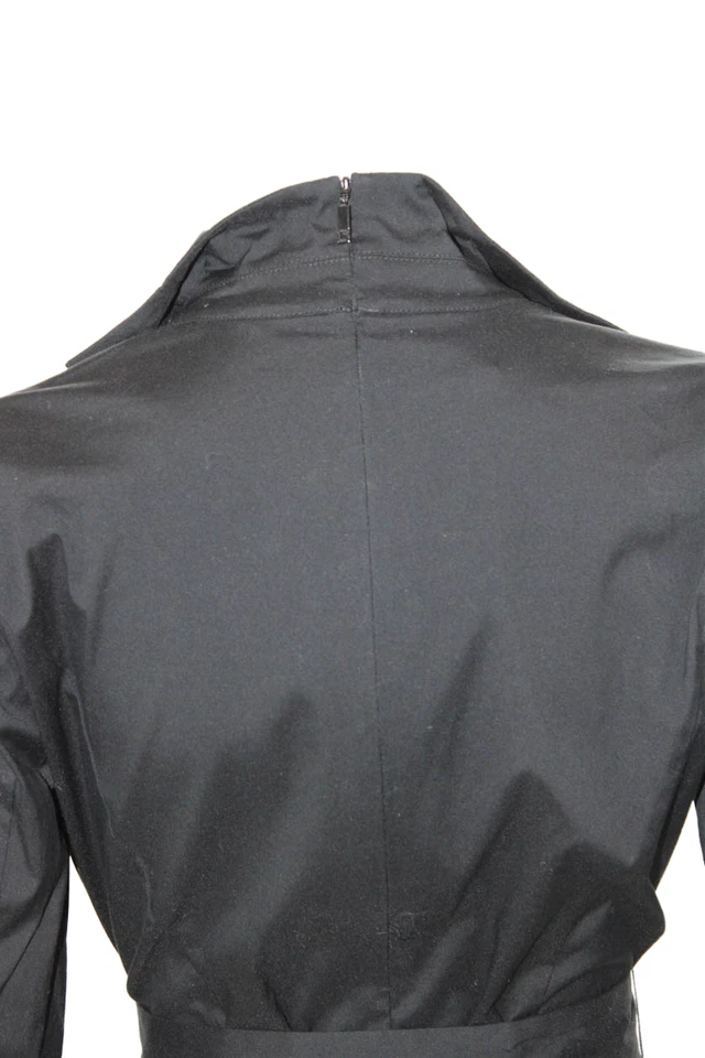 Vestido recto manga larga cuello algodón Lafayette 148 New York para mujer talla 2 Foto 4 de 4