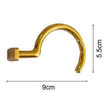 2PCS Snooker Table Hooks Iron Coated with Screws for Billiard Triangle Rack