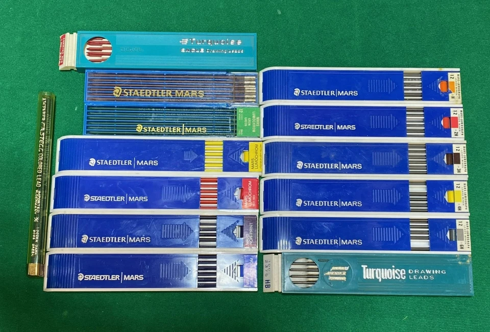 Staedtler Mars Lumochrom Graph Drawing Drafting Leads & Pencils - Image 2 of 4