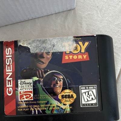 Disney Interactive Toy Story Series Sega Genesis Game Cartridge NTSC-U/C KA