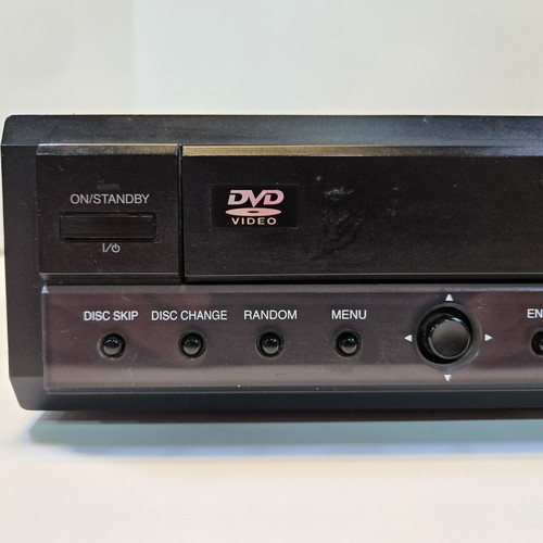 Toshiba SD-2815U DVD CD Player 5-Disc Carousel Changer No Remote Tested Working - Picture 4 of 16