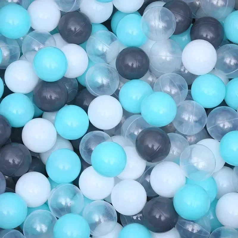 50Pcs Colorful Plastic Balls for Baby Pool Tent Playhouse with Hoop UK  - Image 4 of 4