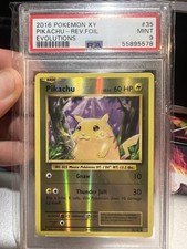 Pokémon 2016 XY Evolutions Pikachu 35/108 Reverse Foil PSA 9 on eBay