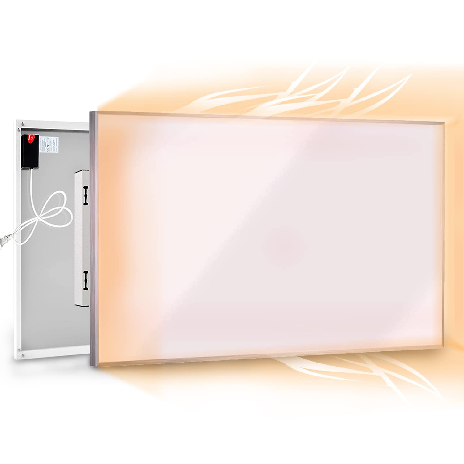 Coldfighting 180W Far Infrared Panel Heater Electric 180W, White