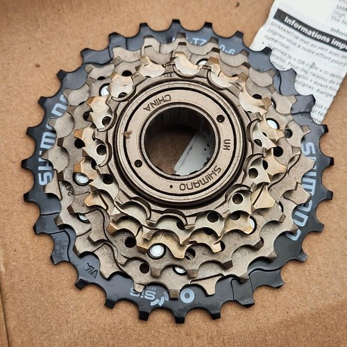 Shimano Tourney TZ500 6-Speed 14-28T Bicycle Freewheel MF-TZ500 OPEN PACKAGE