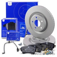 ATE Bremsscheiben +Ceramic BelÄGe +Kontakt Satz Hinten FÜR Audi A4 B9 8W A5 F5