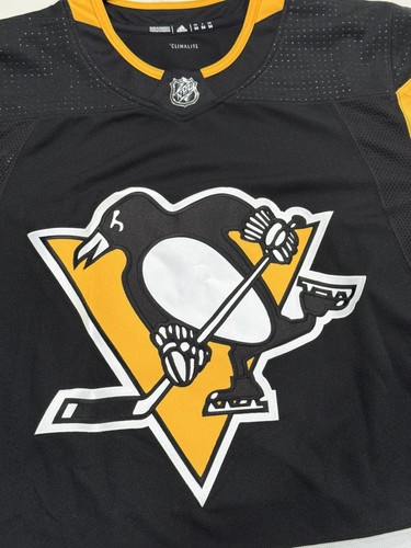 Adidas NHL Pittsburgh Penguins Authentic Home Hockey Jersey 252JA Men’s Size 54 - Picture 3 of 12