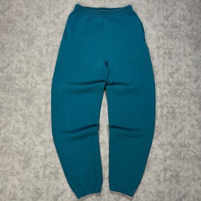 VTG 90s Discus Sport teal blue athleisure casual sweatpants womens Medium