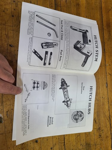 Old School BMX Hutch Catalog 1984? Rare Pro racer trickstar pro star - Picture 4 of 9
