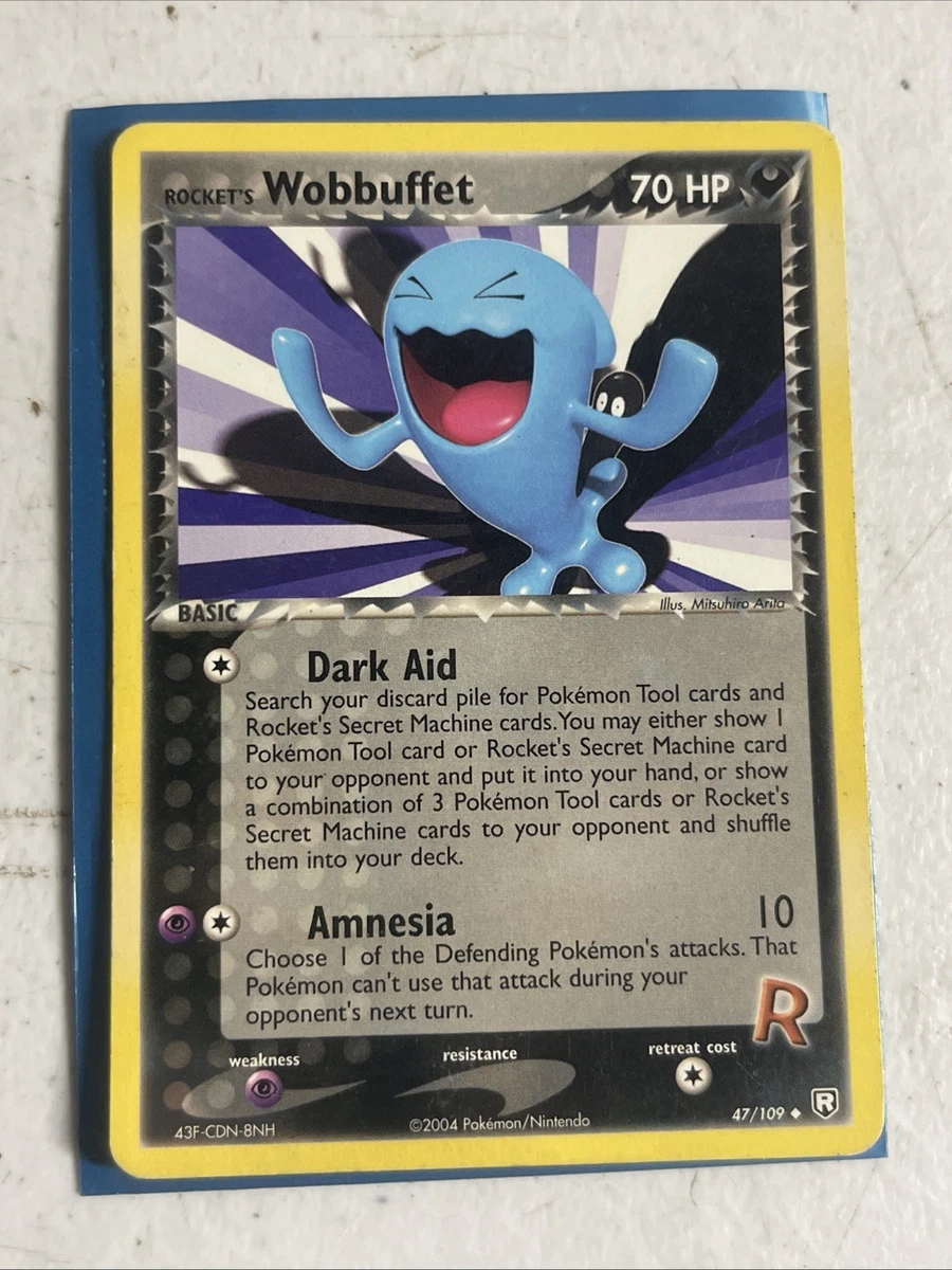 Rocket's Wobbuffet Pokémon TCG Cards for sale | eBay