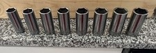 Snap On Tools 12 Dr 6-pt Deep Socket Set 25mm - 32mm - Add On To 313tsmya Snap On Tools 12 Dr 6-pt Deep Socket Set 25mm - 32mm - Add On To 313tsmya