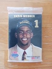1993-94 NBA Hoops Draft Redemption Insert Set (Sealed) Chris Webber Rookie